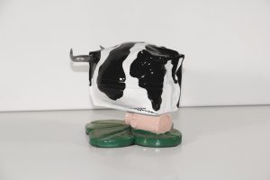CODE: CL002 | Tétra-Porte Bonheur noir-blanc demi litre